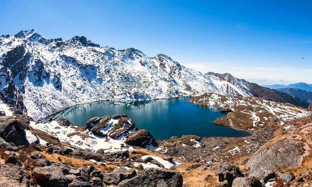 Gosaikunda or Laurebina Pass