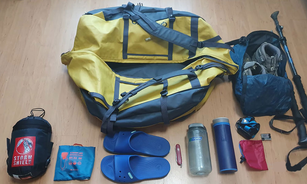 Packing list for everest base camp trek in september