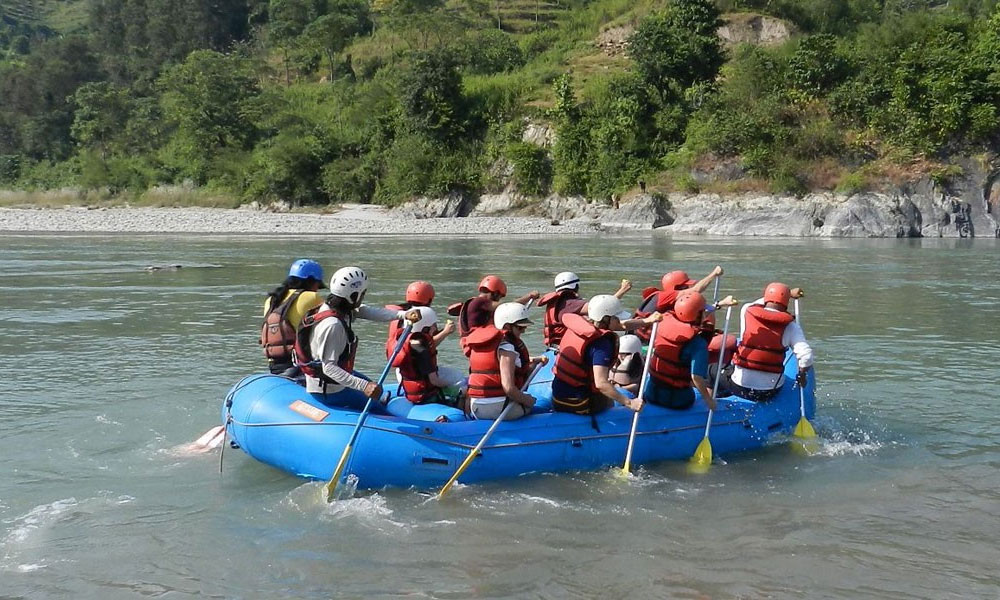 Trishuli River Rafting in Nepal