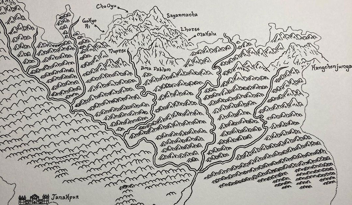 Where is Mount Everest Located on a Map, and How Old is It 