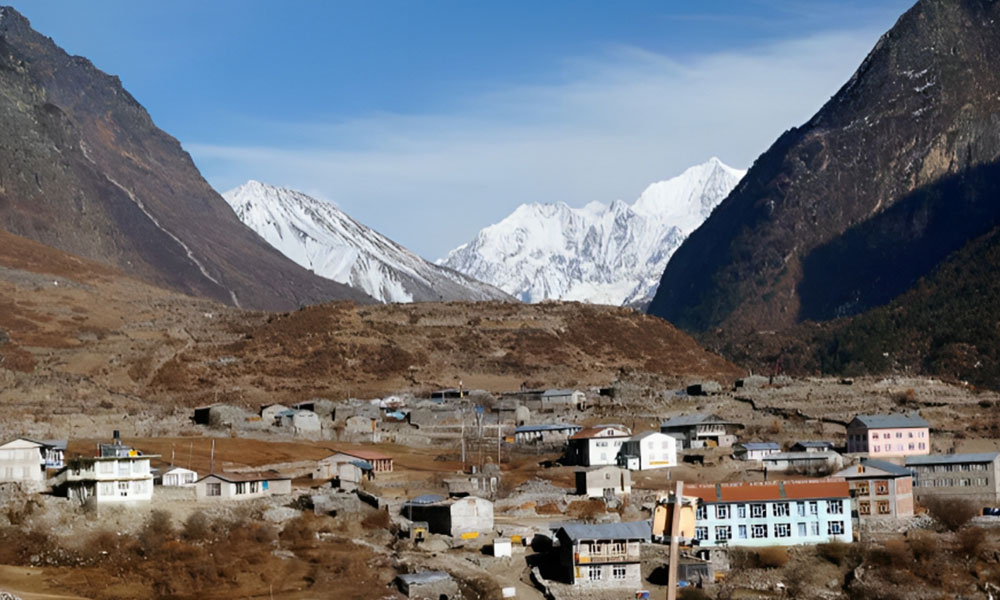 langtang valley before earthquake