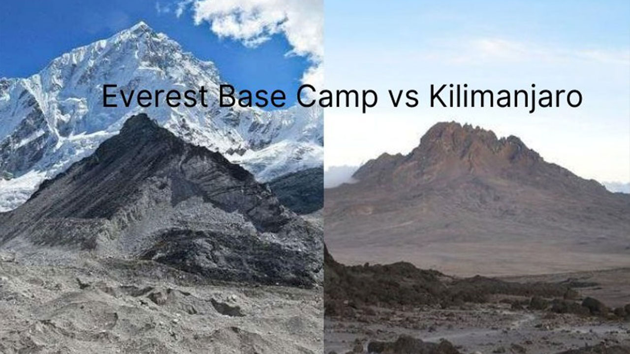 Everest Base Camp vs Kilimanjaro