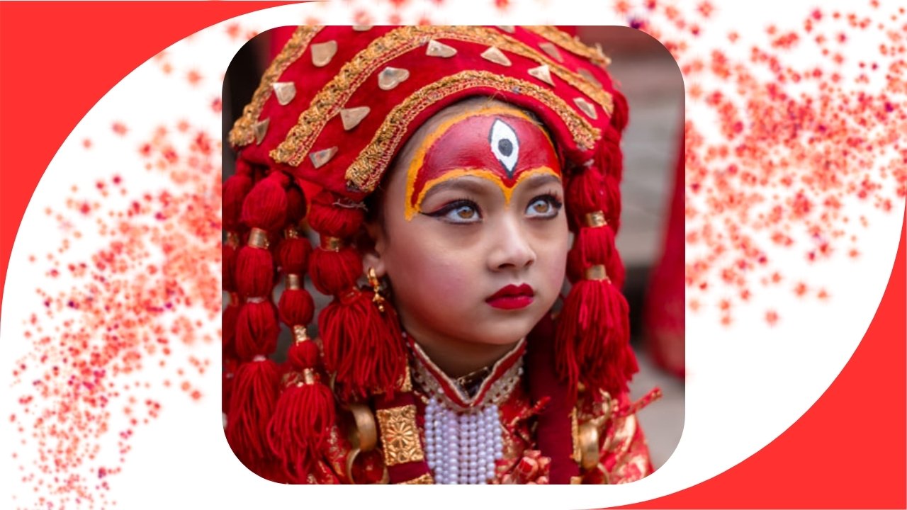 Kumari Living Goddess Smiling Meaning