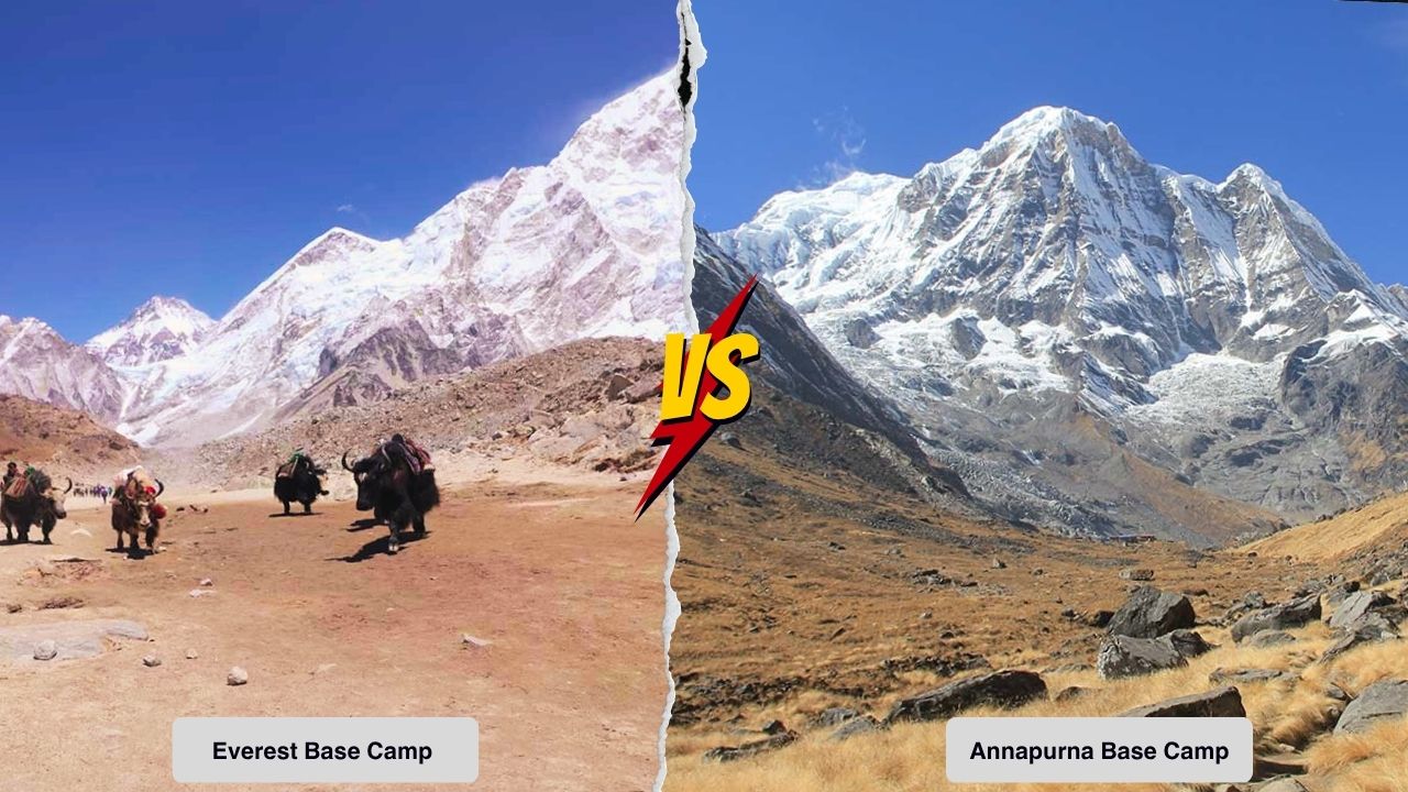 EBC vs ABC trek comparison