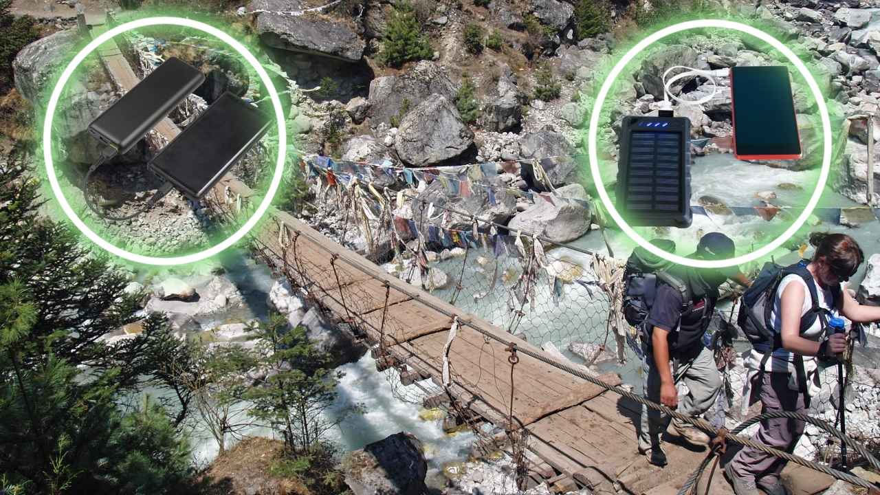 Power Bank And Solar Power Option For Ebc Trek