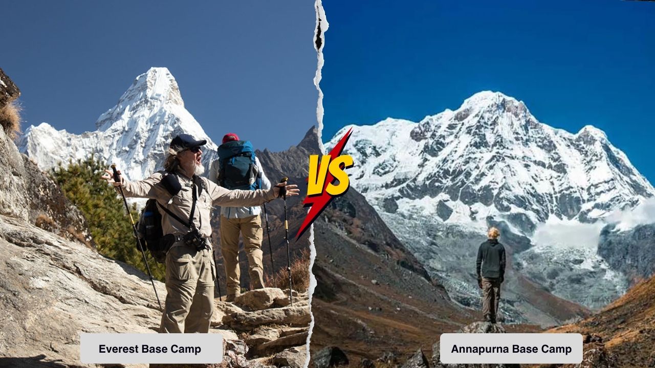 Everest Base Camp vs Annapurna Base Camp