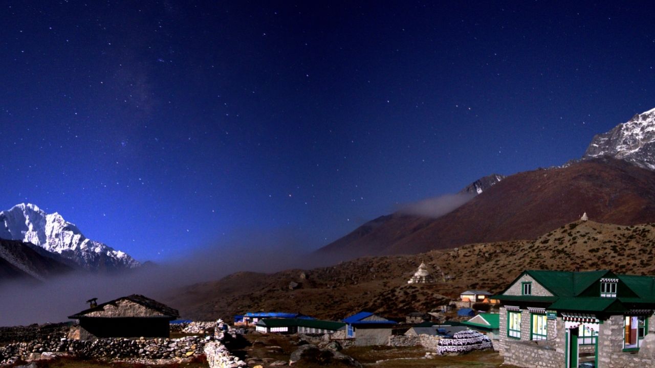 What Is Everest Base Camp At Night Like