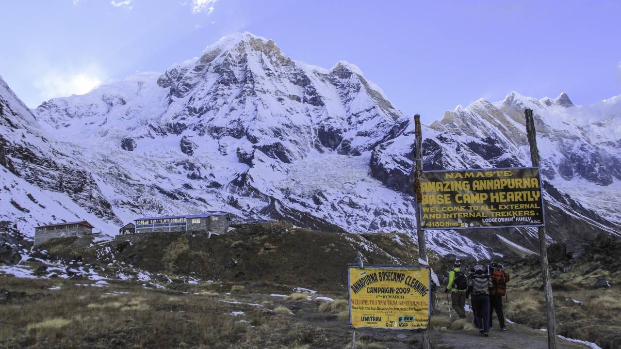 Annapurna Base Camp Trek Weather Condition in October