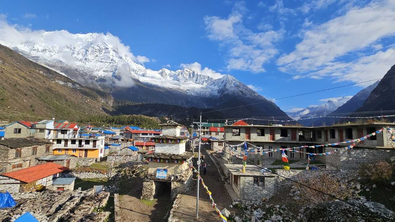 Samagaun In Manaslu Circuit Trek