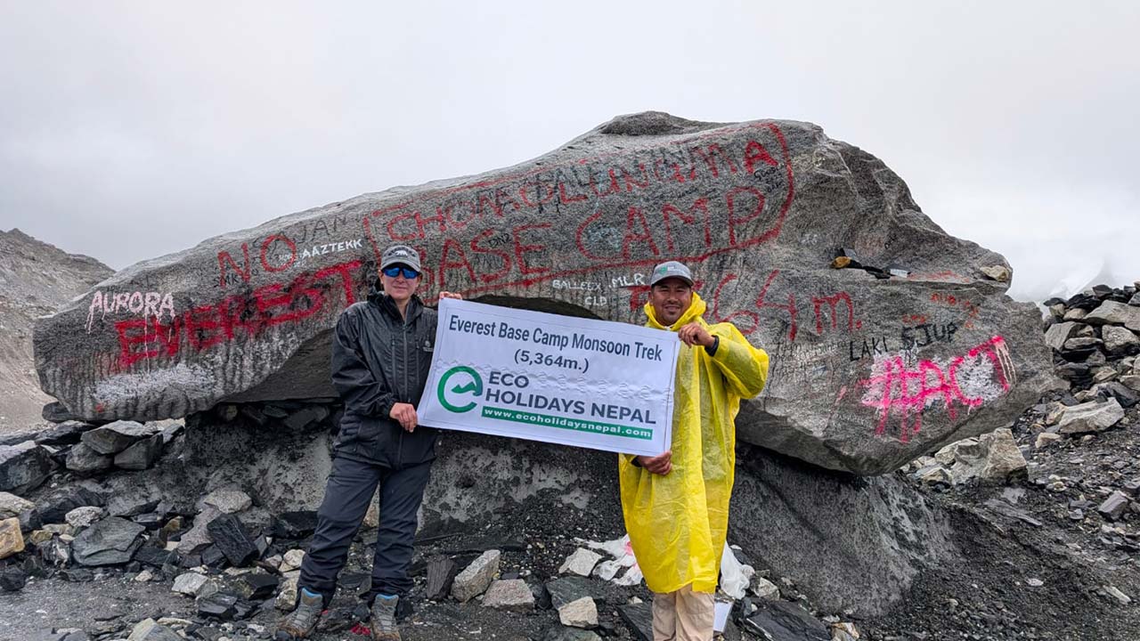 Everest Base Camp Trek in Monsoon (June, July and August)