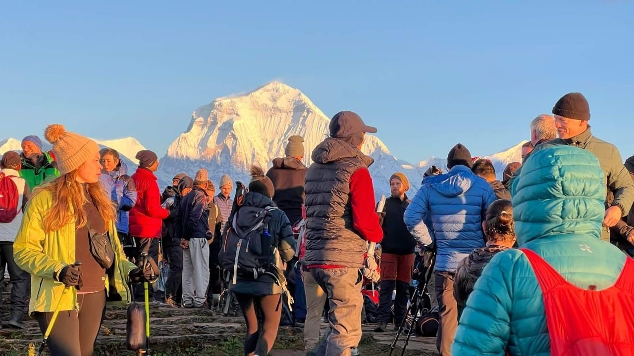 Poon Hill Trek in October Peak Autumn Season