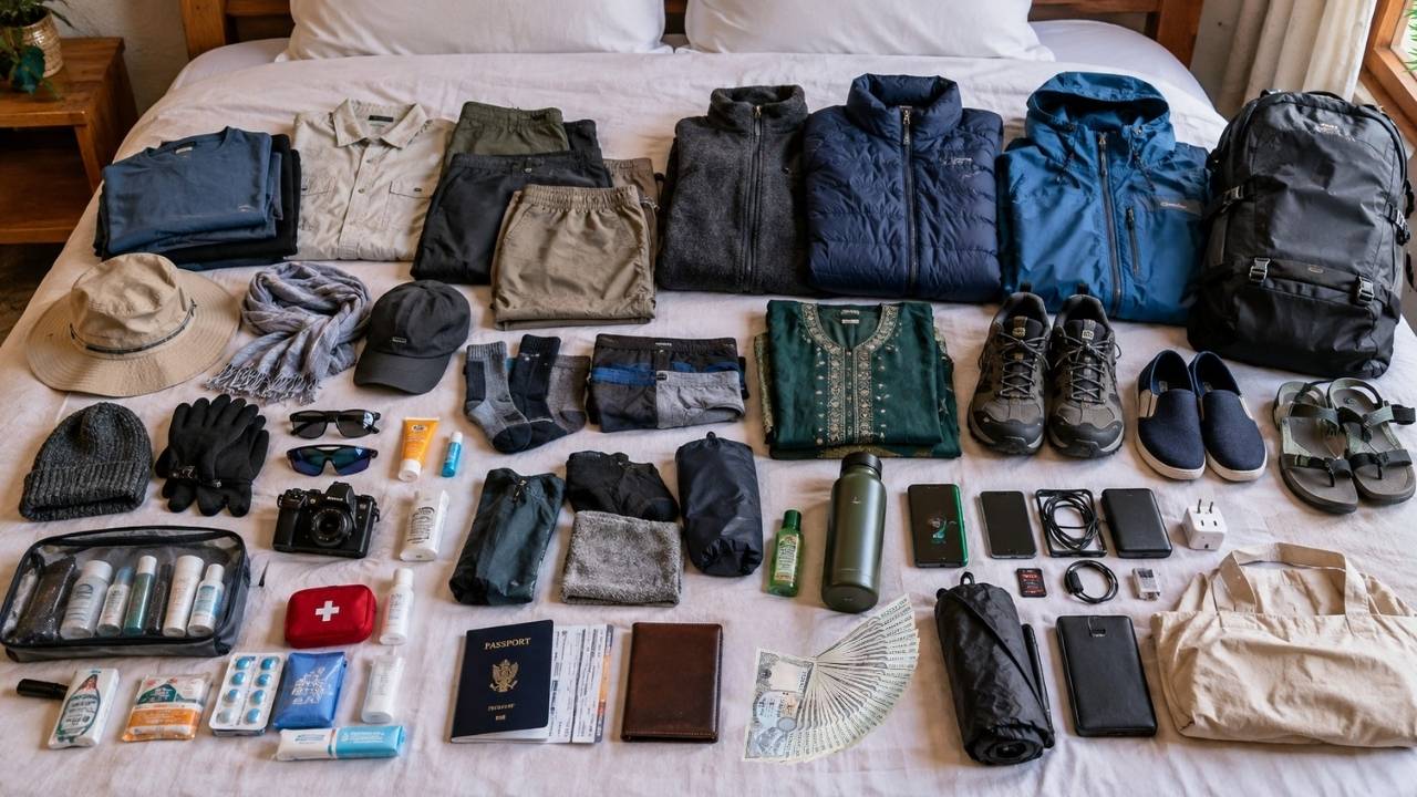 Packing Suggestion for Nepal Travel