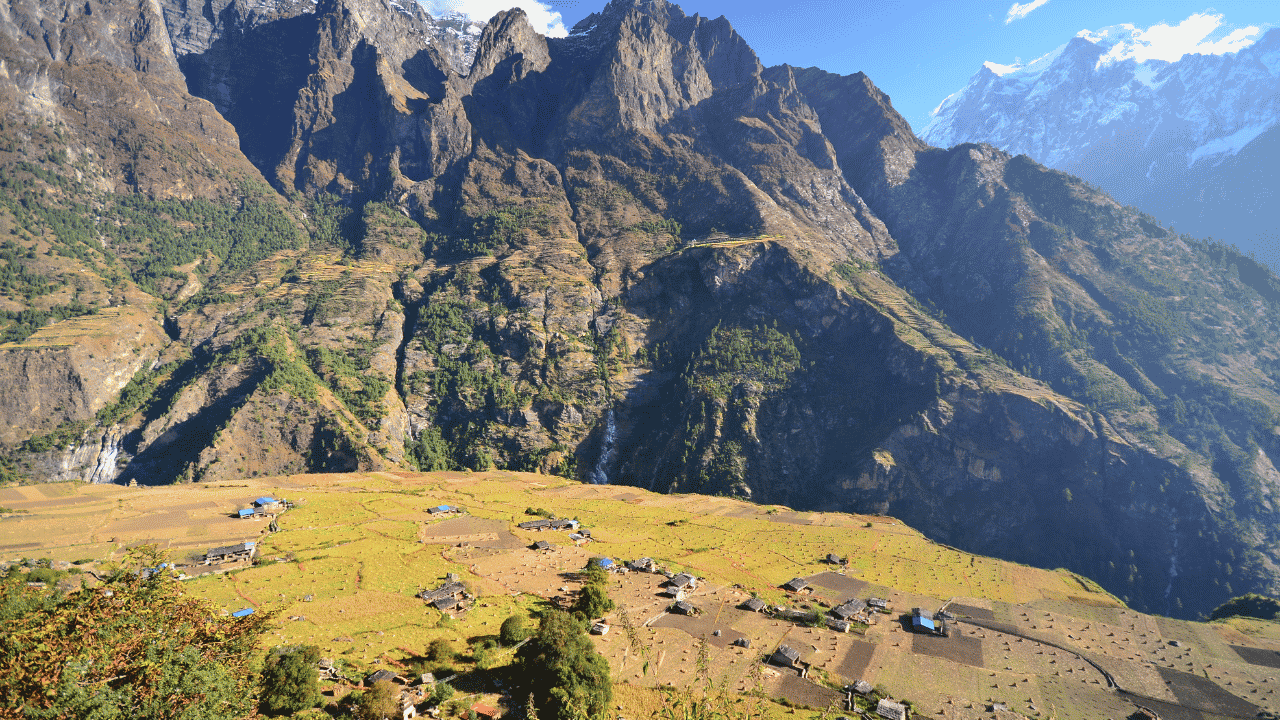 Tsum Valley Trek Route