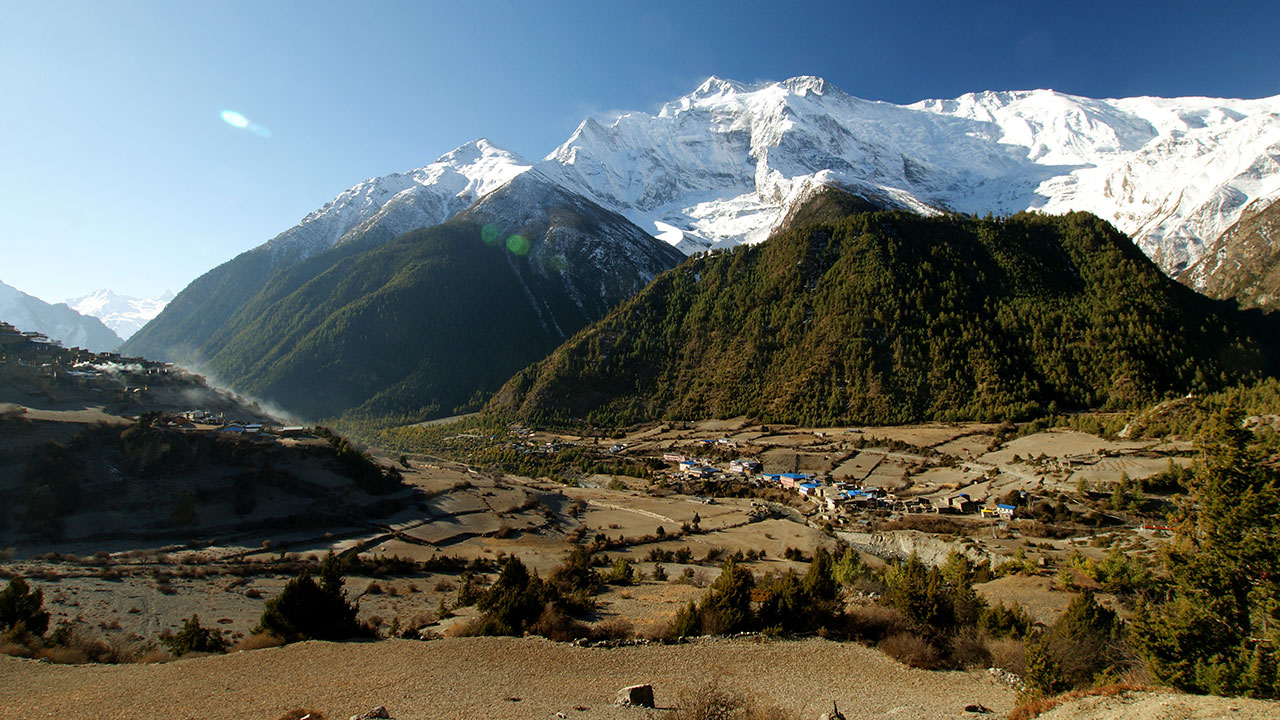 sunrise views Annapurna