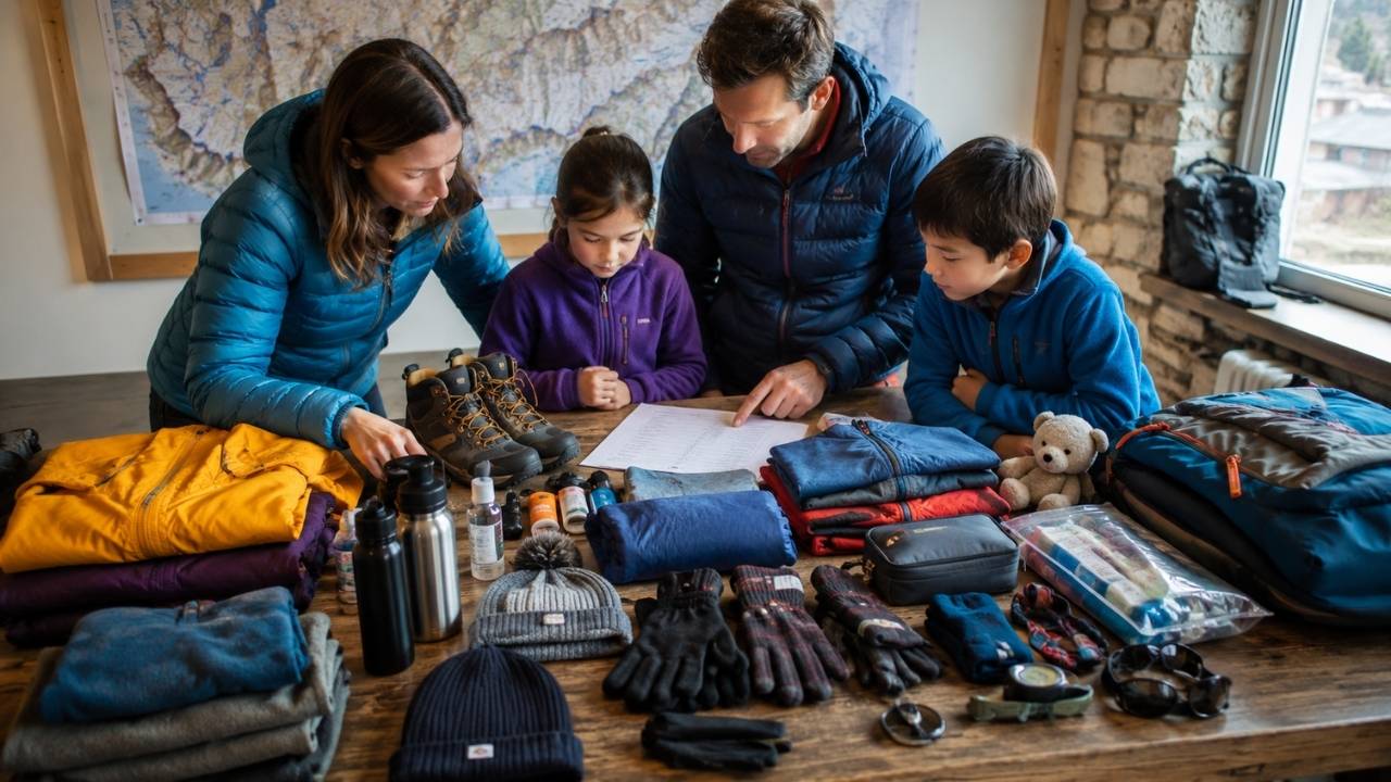 Packing for Everest Base Camp Trek With Children and Family