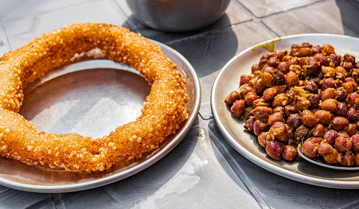 Nepali breakfast