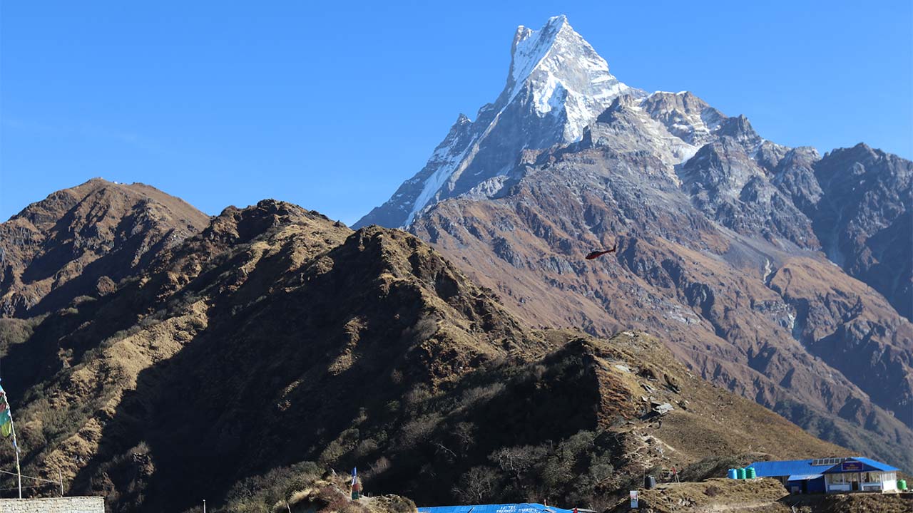 Nepal spring trekking Mardi