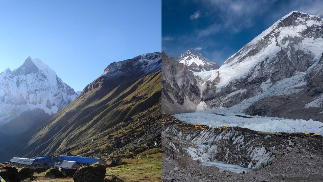 Everest Base Camp Vs Annapurna Base Camp Route Scenery And Natural Beauty&nbsp;