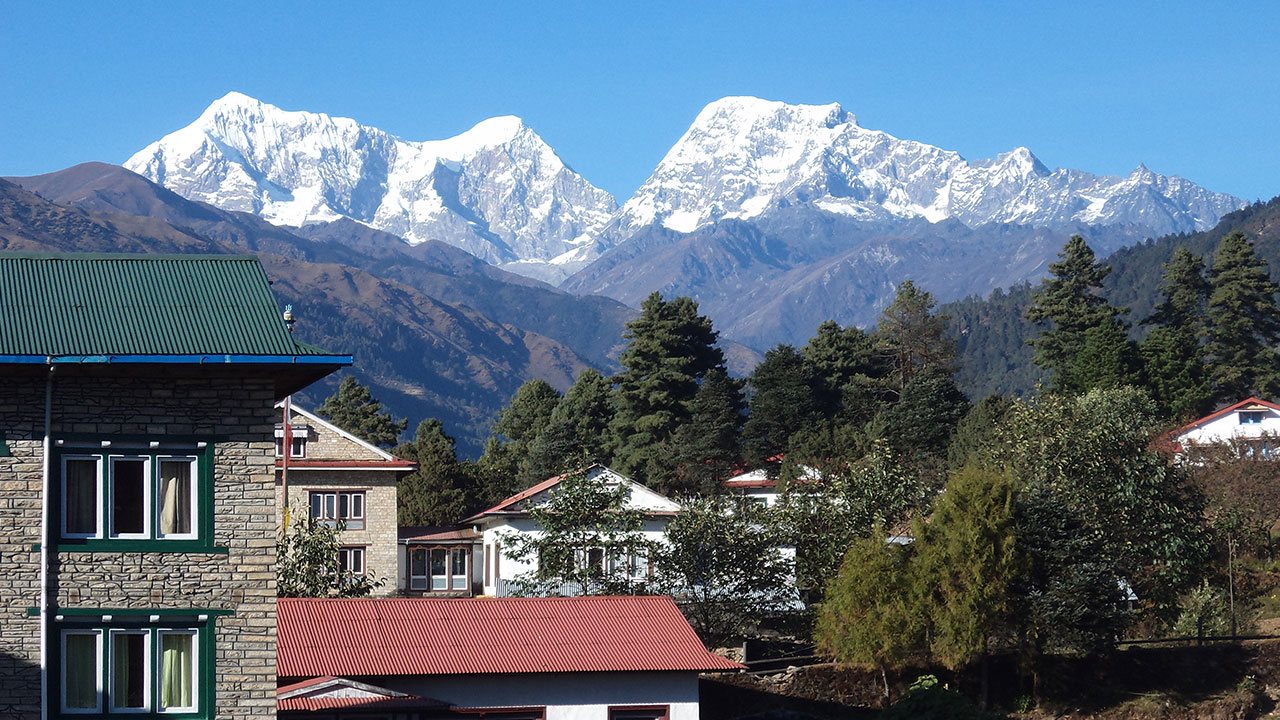 EBC trek without flying to Lukla  Salleri