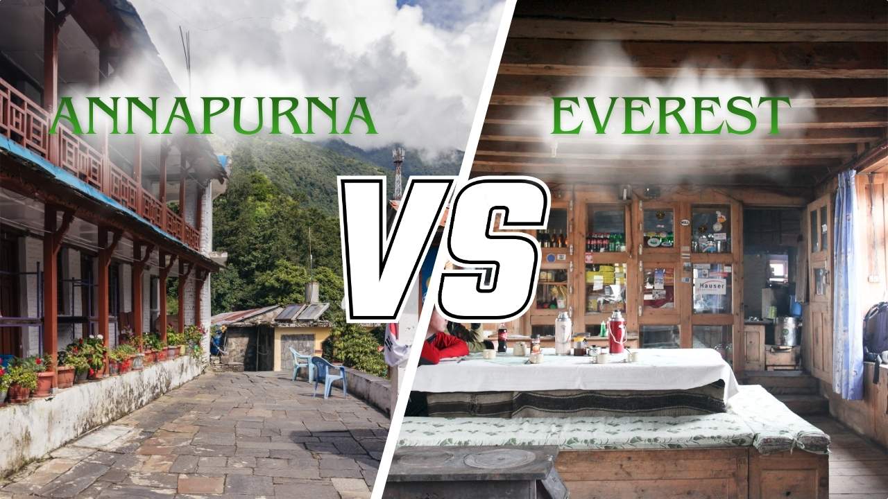 Everest Base Camp Vs Annapurna Base Camp Accommodation Food And Facilities