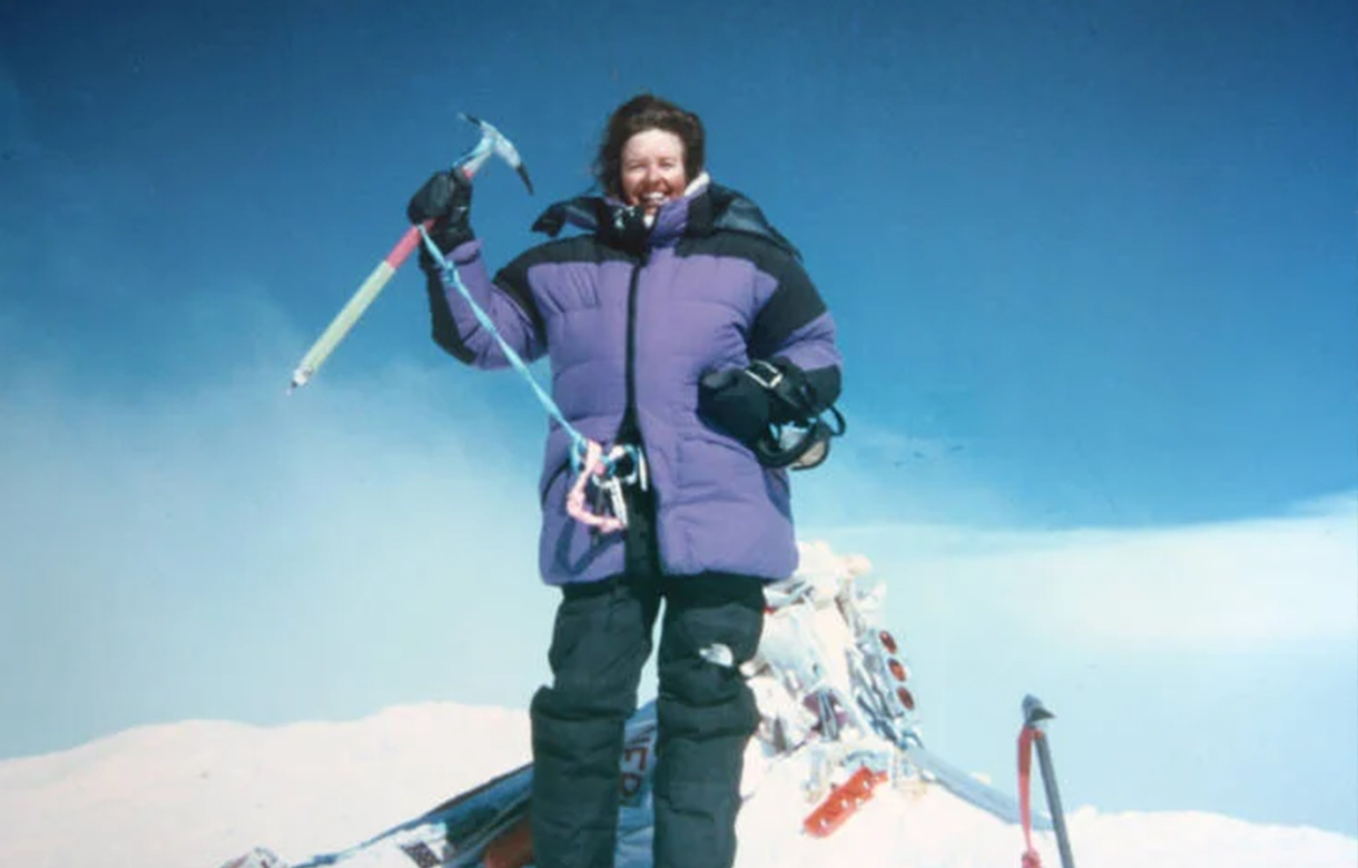Francys Arsentiev before becoming Everest's 