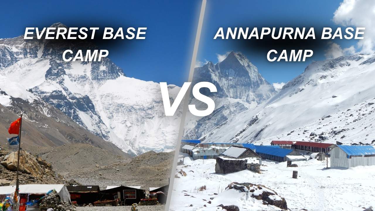 Everest Base Camp Vs Annapurna Base Camp