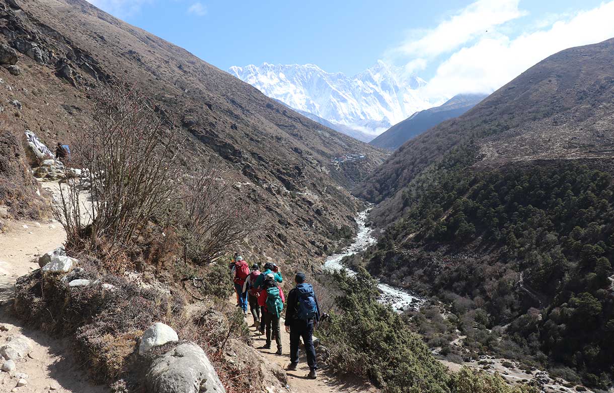 Walking To The Hiegest Peak Of The World Base Camp
